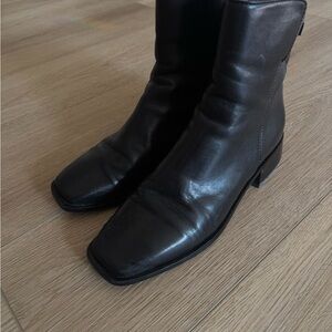 Sam Edelman Black Leather Boots